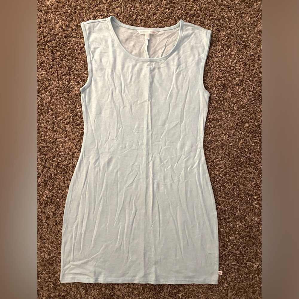 Aqua Blue Coverup Dress